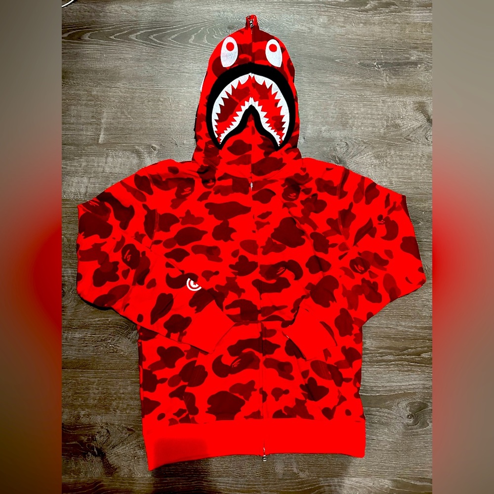 BAPE ABC SHARK FULL ZIP HOODIE
